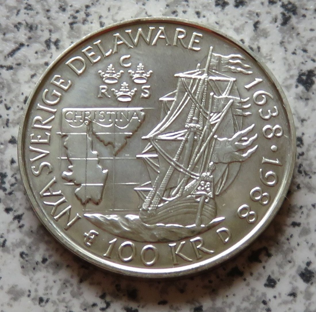  Schweden 100 Kronor 1988   