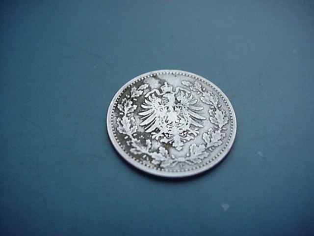  Kaiserreich 50 Pfennig 1877 E-selten   