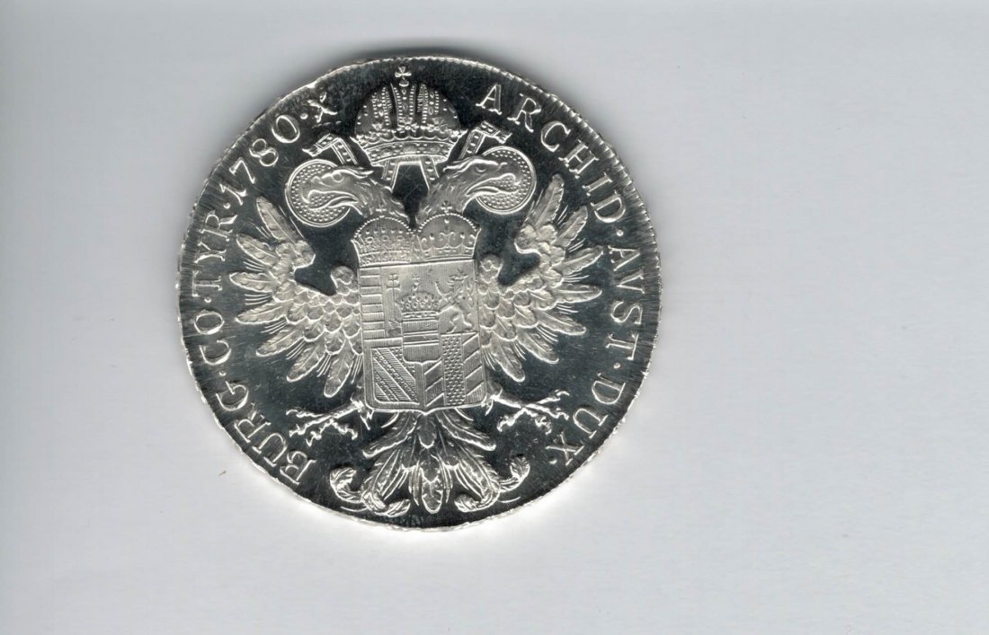  Maria Theresia Taler NP 1780 Ag 833/23,39g fein silber Österreich Spittalgold9800 (1917)   