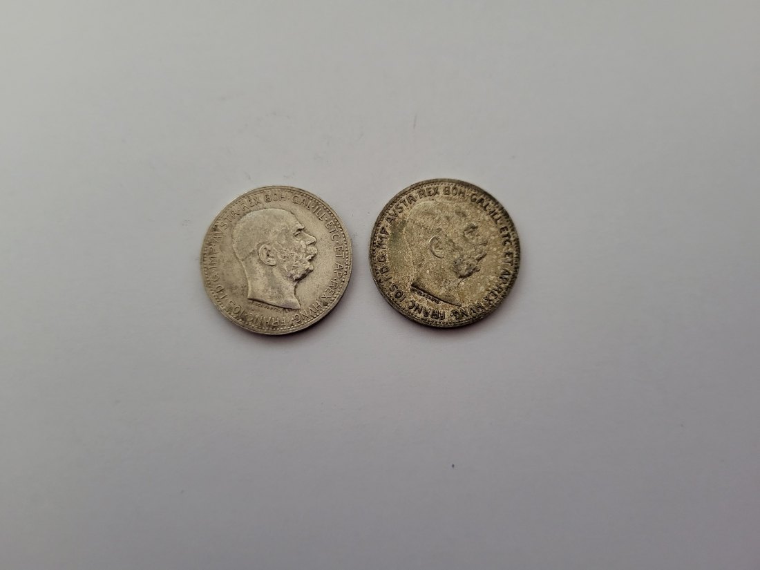  1 Krone 1912 1914 á 4,17g fein silber Kronenwährung Österreich Spittalgold9800 (4508   