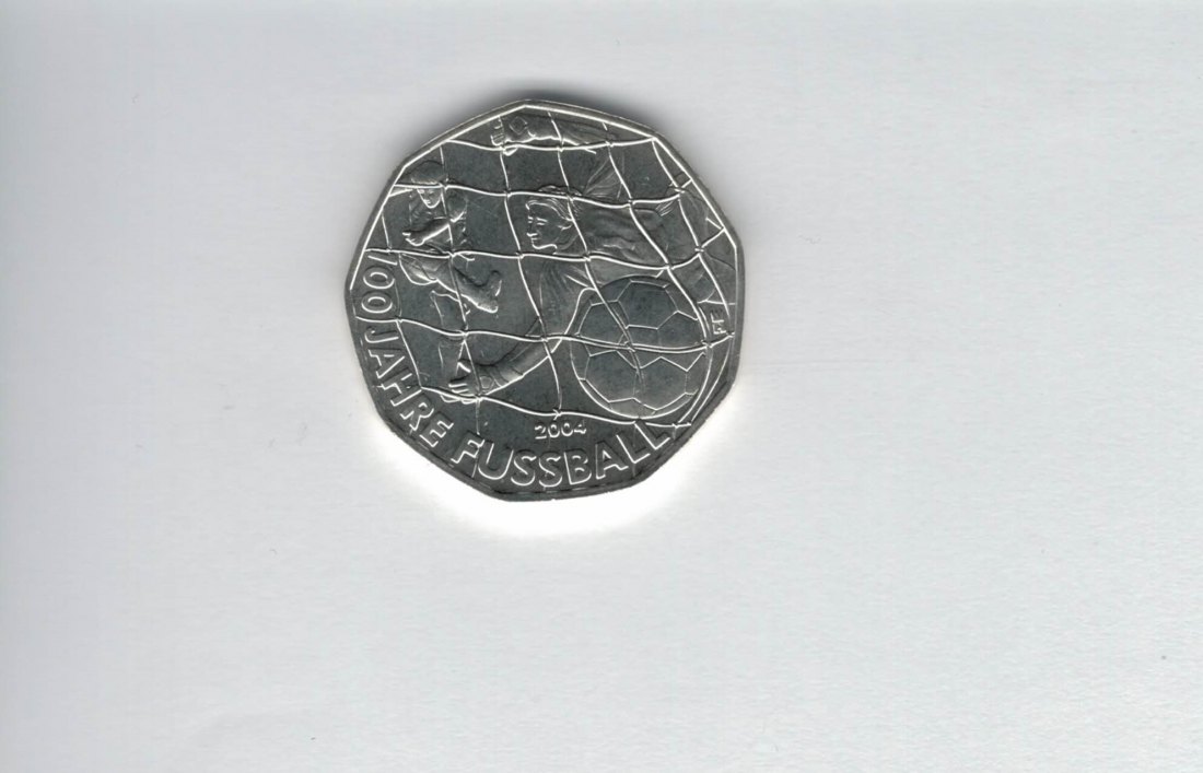  5 Euro 2004 100 Jahre Fußball Österreich silber Spittalgold9800 (4974/4   