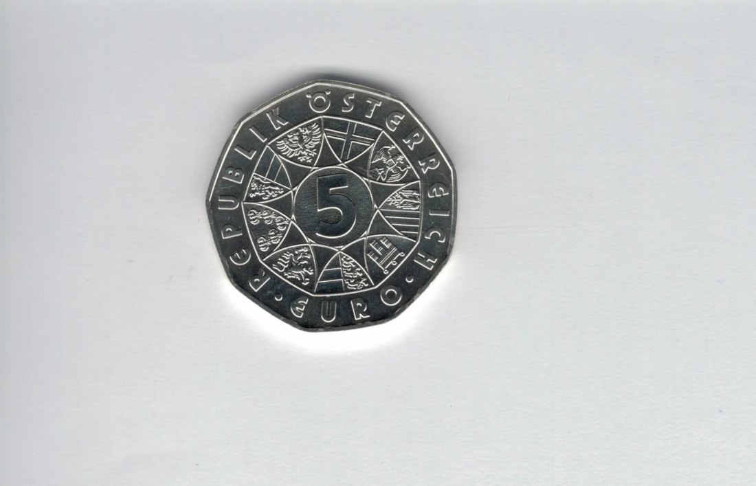  5 Euro 2006 Präsidentschaft im Rat der EU Österreich silber 8g Spittalgold9800 (04974/7)   