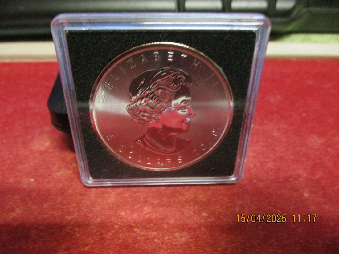  5 Dollars Kanada 2019 Farbmünze Silber 9999er 1 Oz siehe Foto - 1101053   