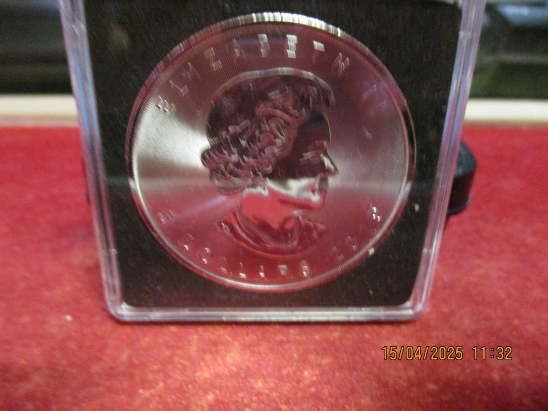  5 Dollars Kanada 2019 Farbmünze Silber 9999er 1 Oz siehe Foto - 1101053   
