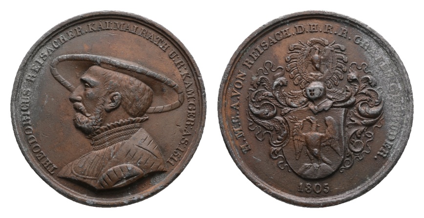  Bronzemedaille 1805; 42,96 g; Ø 45 mm   