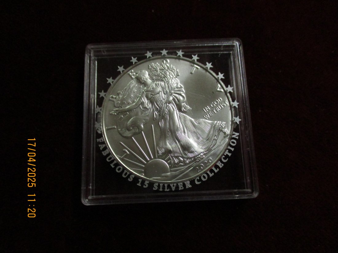  1 Dollar 2020 USA Liberty 999er Silber Gewicht: 31,1 Gramm - 1101087 /B3   