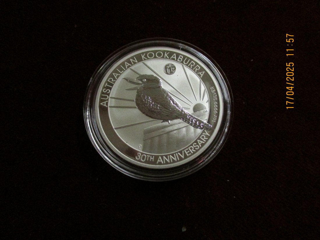  1 Dollar 2020 Kookaburra 9999er Silber Gewicht: 31,1 Gramm - 1101087 /B5   