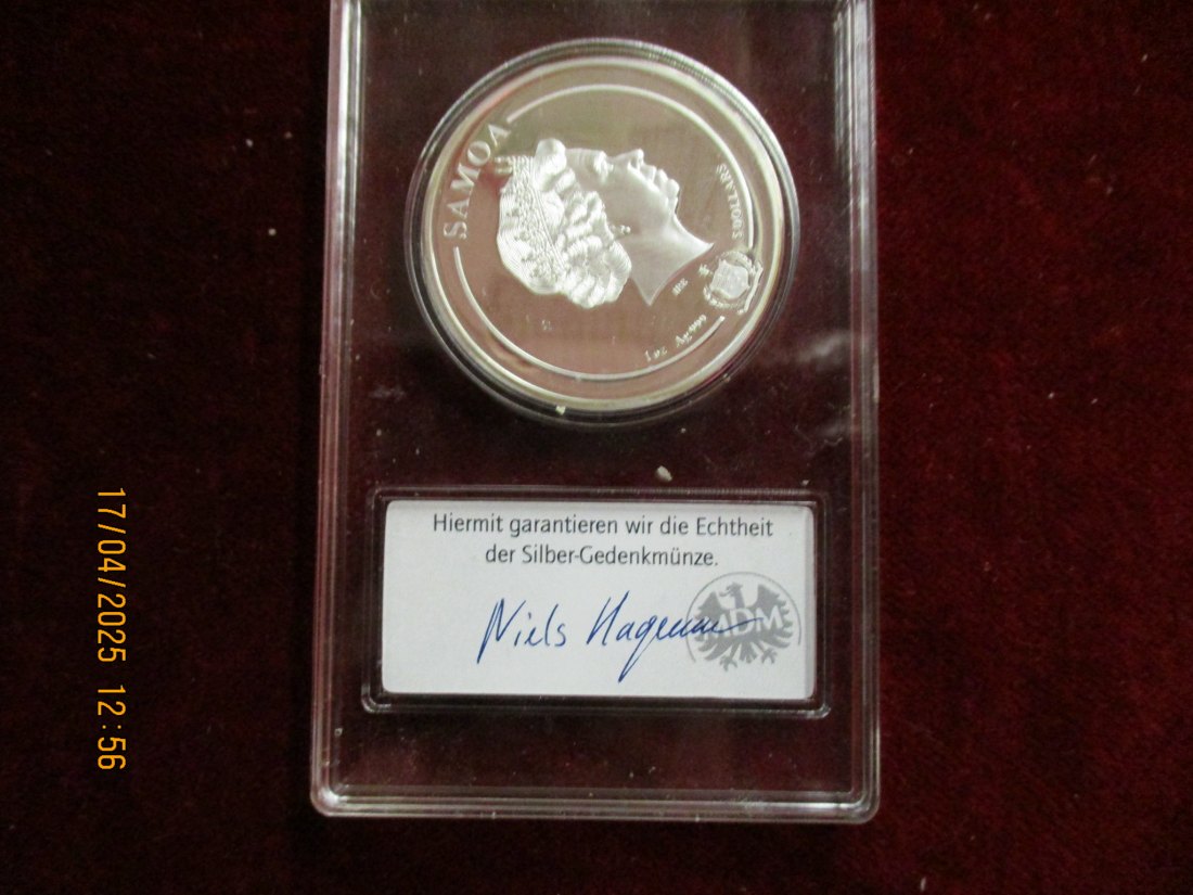  Samoa 2019 - 999er Silber - Gewicht: 31,1 Gramm /1101087 - C1   