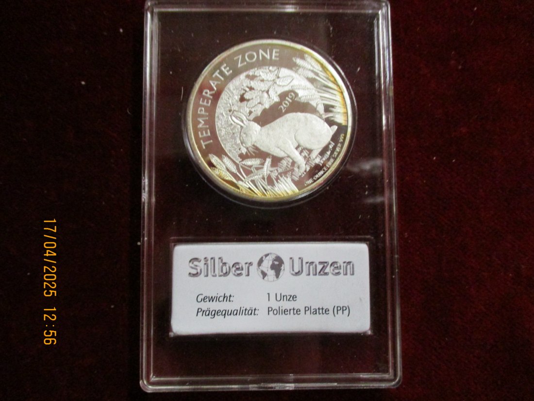  Dschibuti 2019 - 999er Silber - Gewicht: 31,1 Gramm /1101087 - C1   