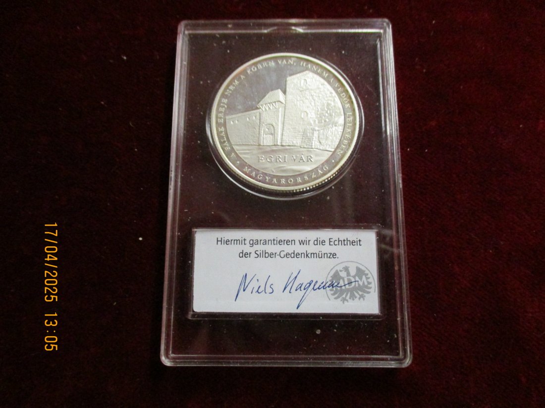  10.000 Forint Ungarn 2018 - 925er Silber - Gewicht: 1 Unze /1101087 - C1   