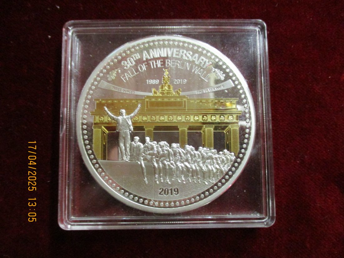  5 Dollars Samoa 2019 - 999,9er Silber - Gewicht: 3 Unzen /1101087 - C1   