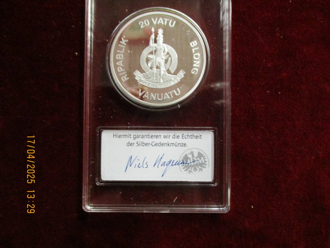  Vanuatu 2020 - 999er Silber - Gewicht: 31,1 Gramm /1101087 - C2   