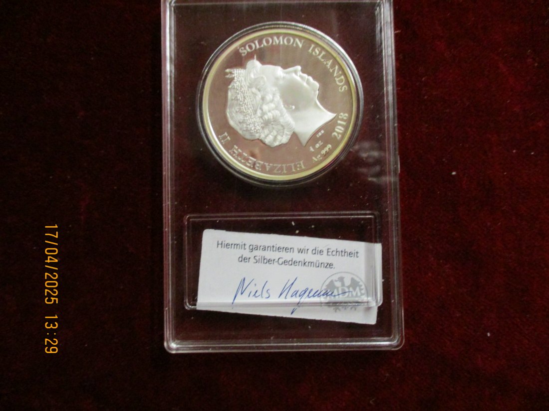  Salomonen 2018 - 999er Silber - Gewicht: 31,1 Gramm /1101087 - C2   