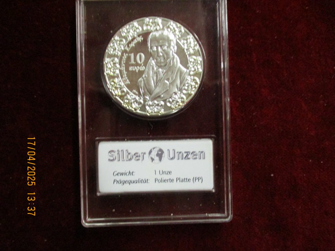  10 Euro Griechenland 2018 - 925er Silber - Gewicht: 1 Unze /1101087 - C2   