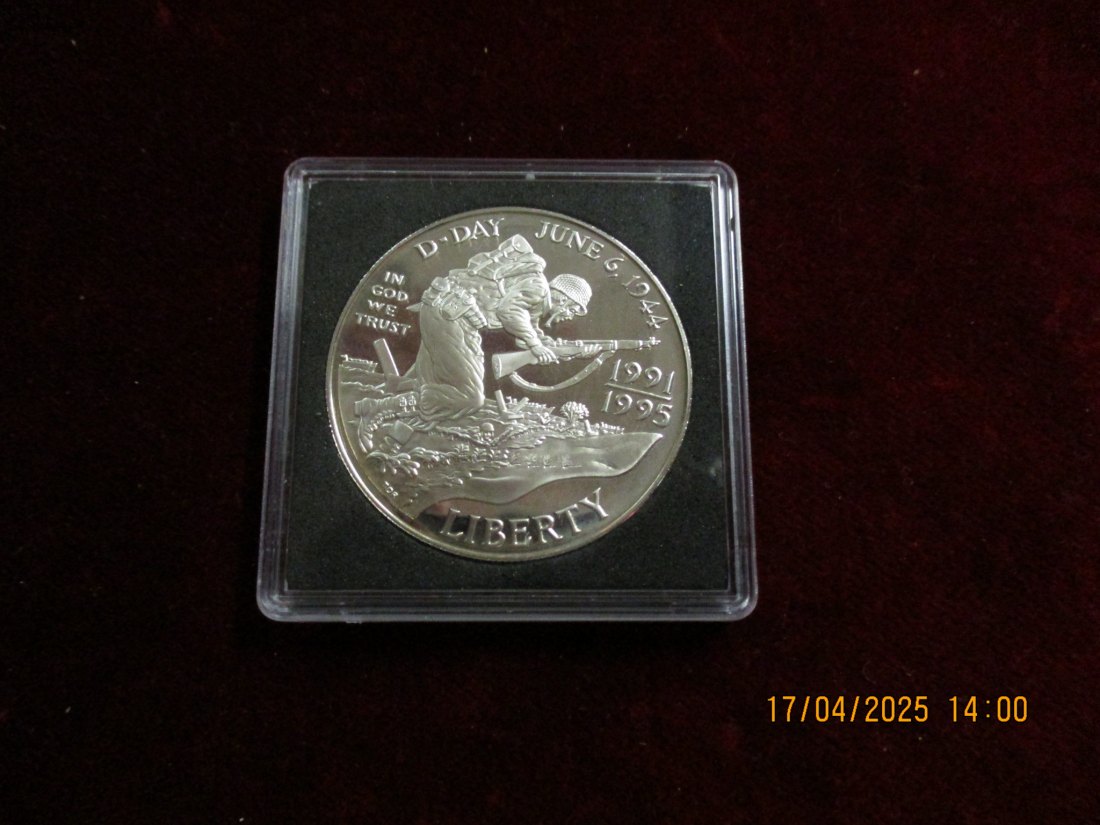  1 Dollar 1993 USA Silber siehe Foto / 1101087 - C3   