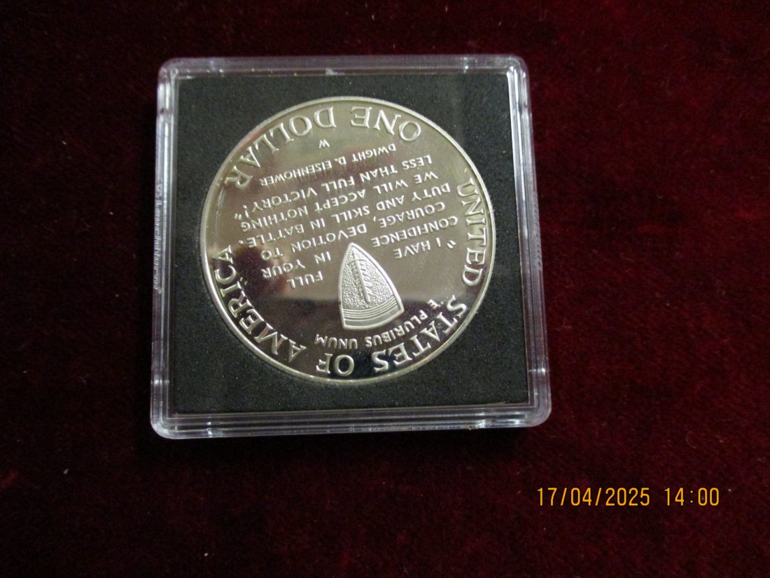  1 Dollar 1993 USA Silber siehe Foto / 1101087 - C3   