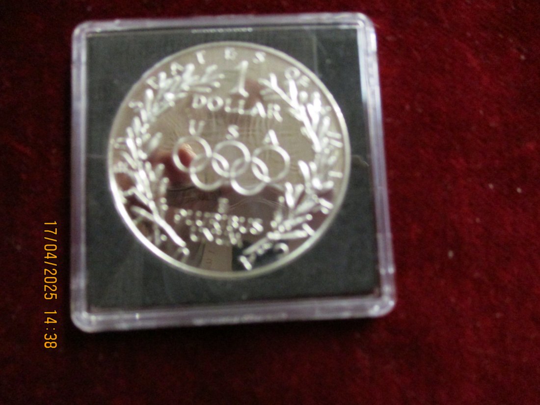  1 Dollar 1988 USA Silber siehe Foto / 1101087 - C3   