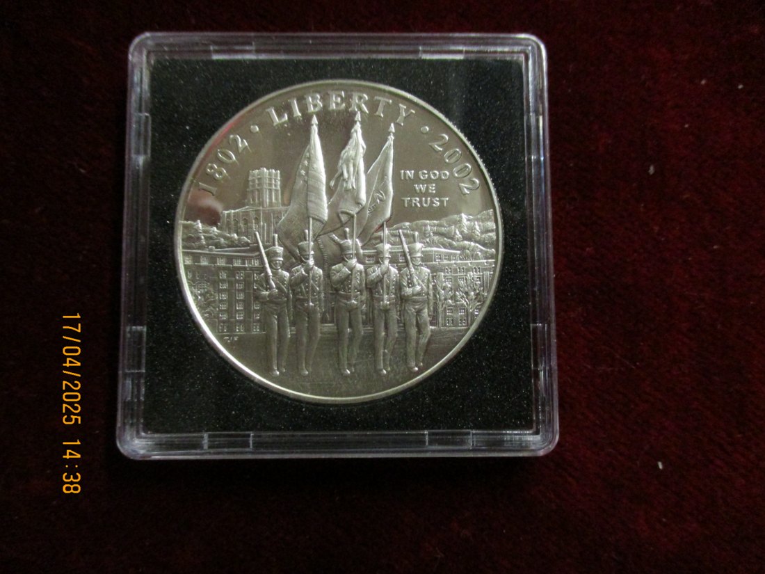  1 Dollar 2002 USA Silber siehe Foto / 1101087 - C3   