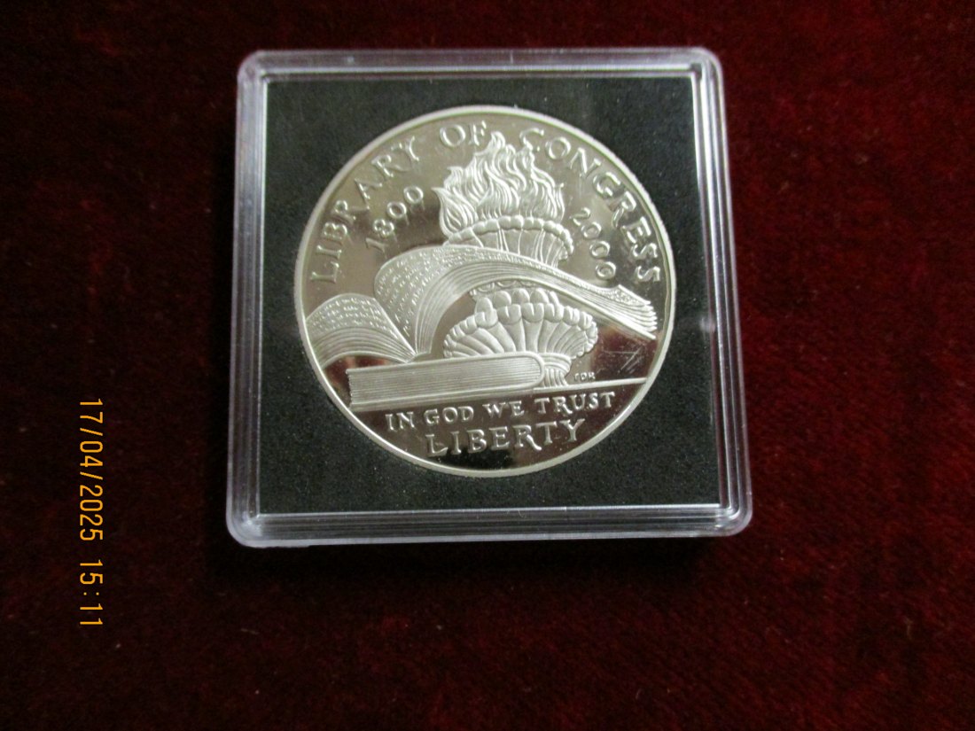  1 Dollar 2000 USA Silber siehe Foto / 1101087 - C4   