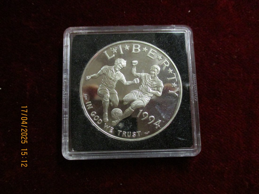  1 Dollar 1994 USA Silber siehe Foto / 1101087 - C4   