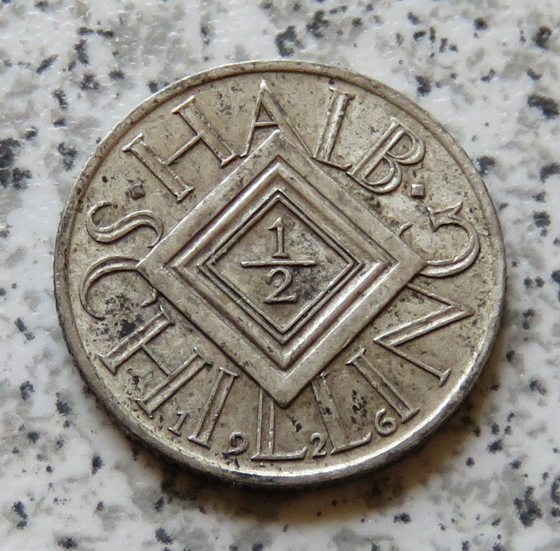  Österreich 1/2 Schilling 1926   