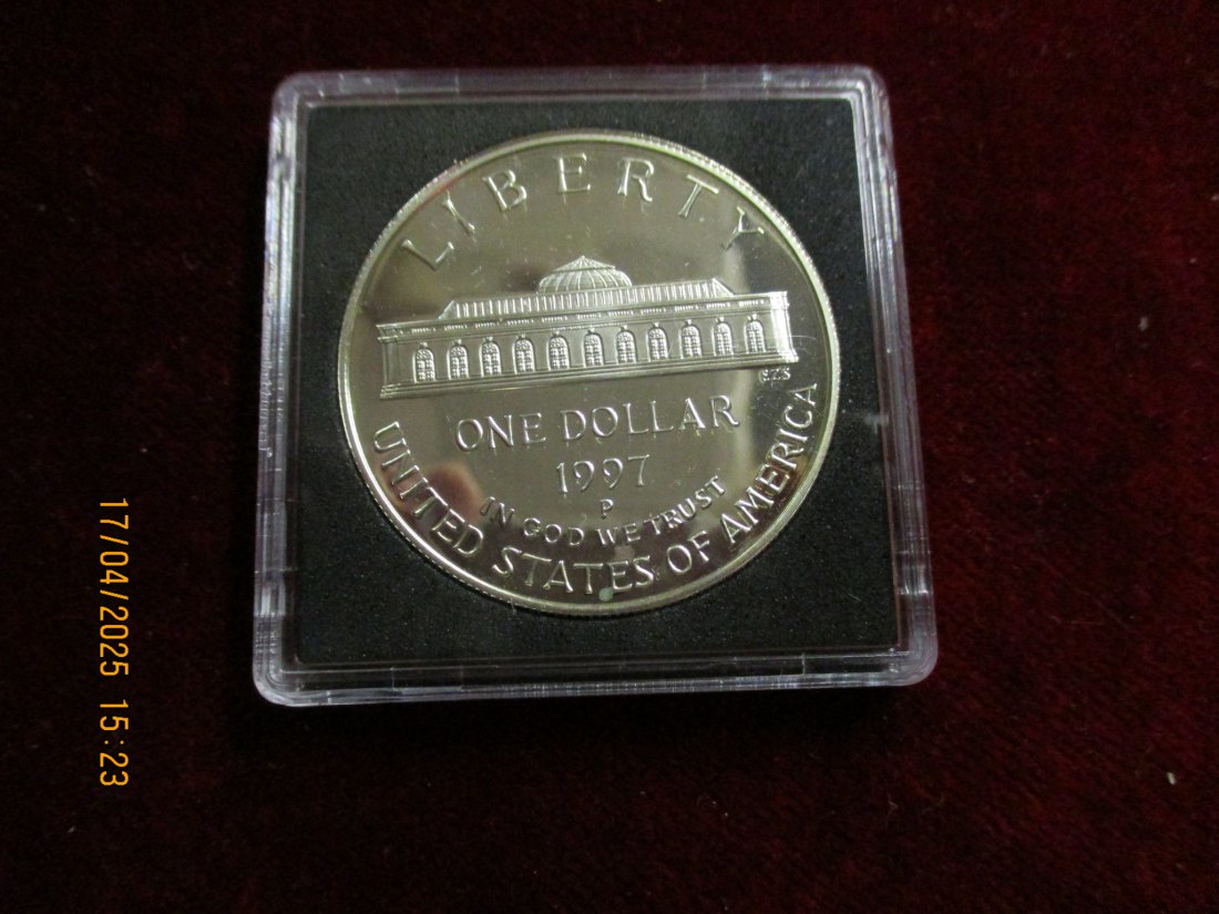  1 Dollar 1997 USA Silber siehe Foto / 1101087 - C4   