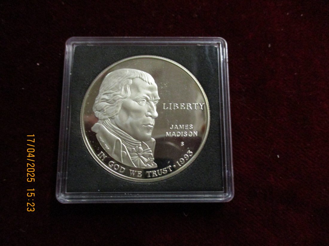  1 Dollar 1993 USA Silber siehe Foto / 1101087 - C4   