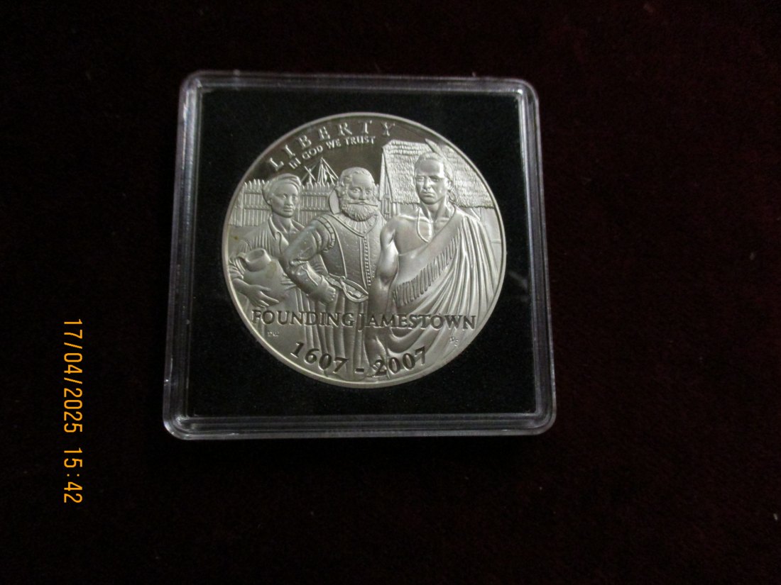  1 Dollar 2007 USA Silber siehe Foto / 1101087 - x5   