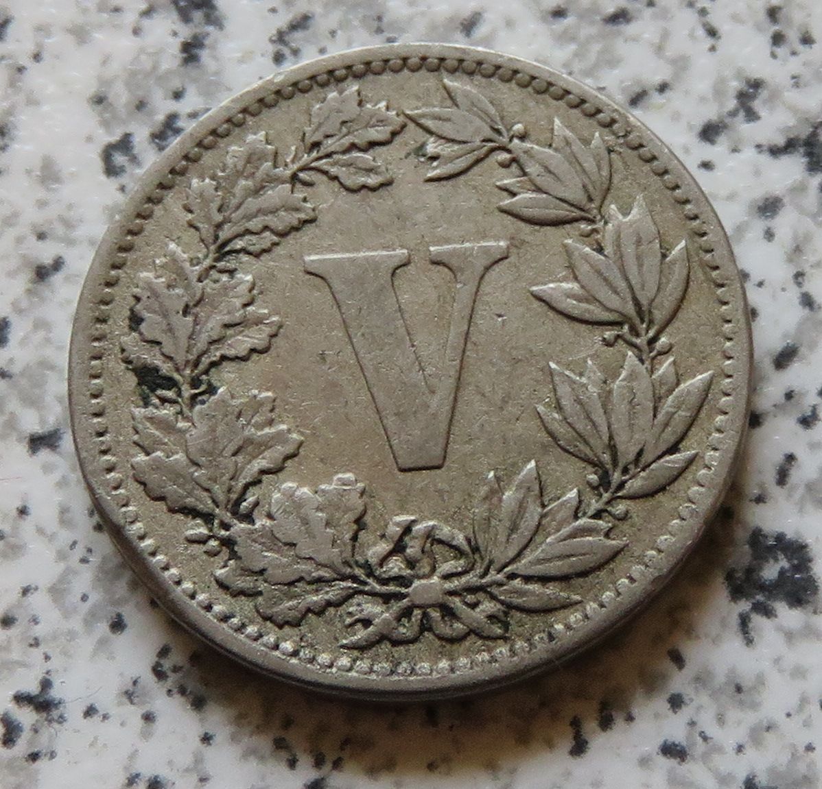  Mexiko V Centavos 1882   