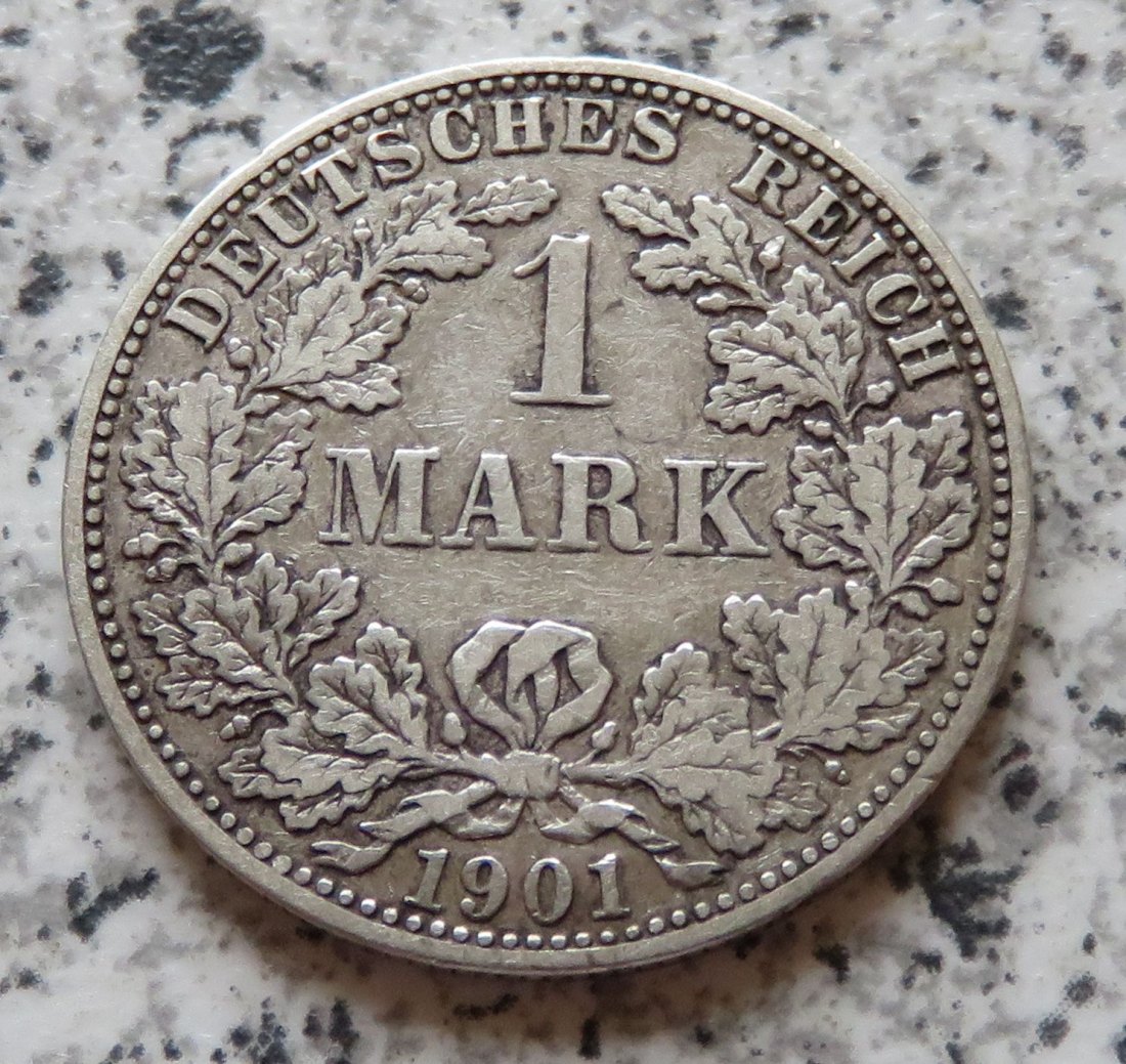  Kaiserreich 1 Mark 1901 A   