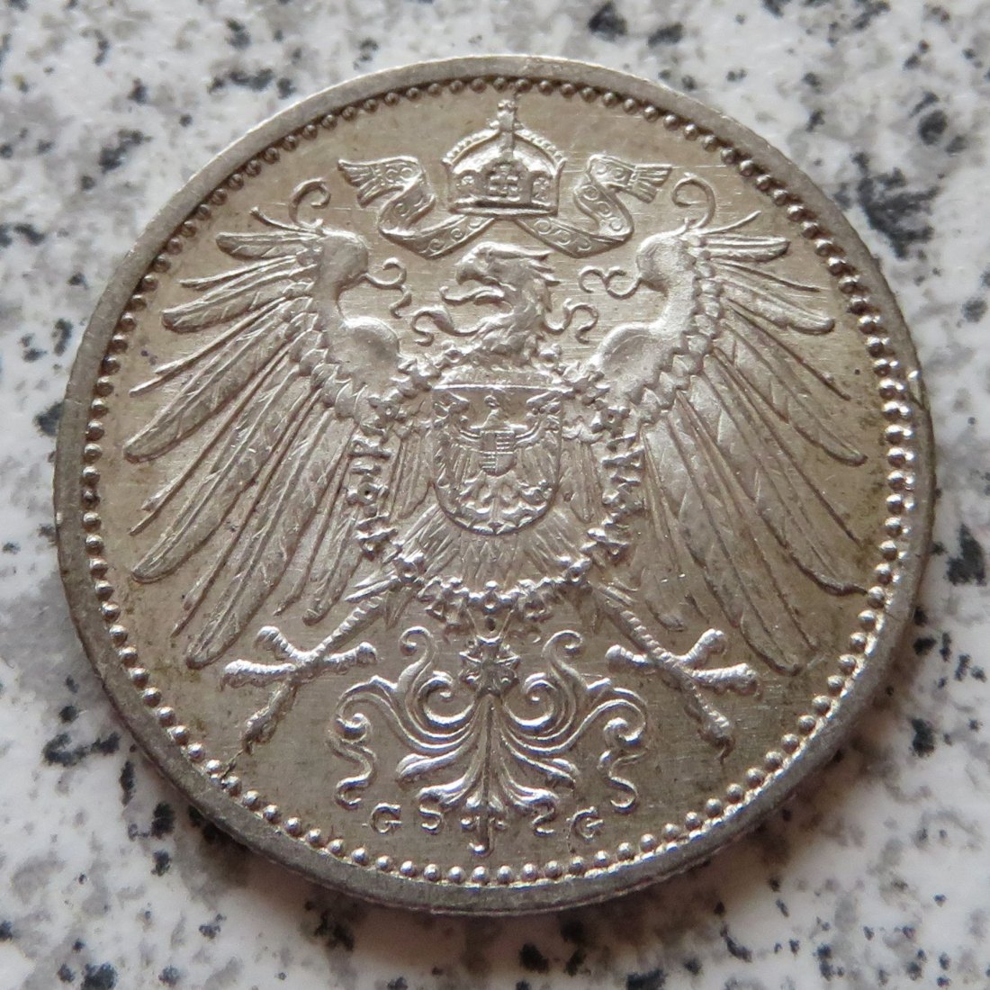  Kaiserreich 1 Mark 1914 G   
