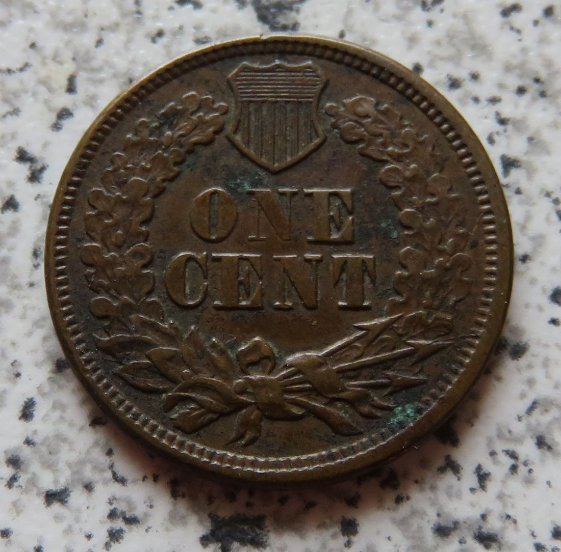  USA Indian Head Cent 1865   