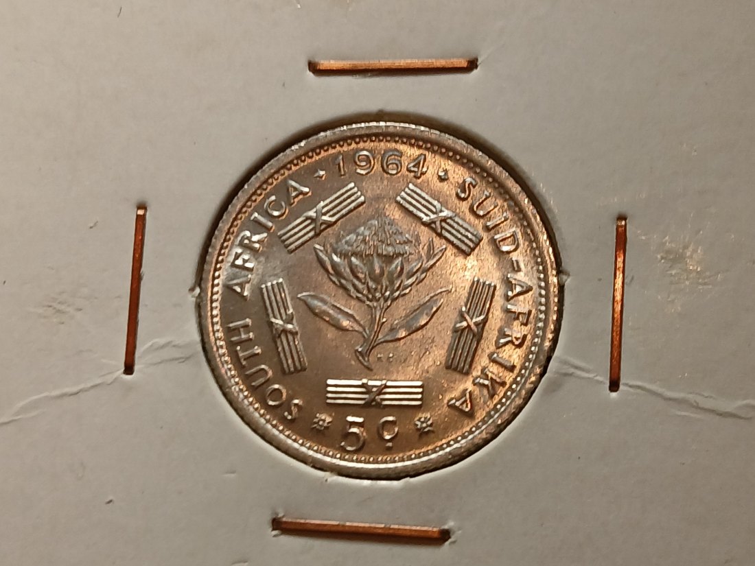 South Africa - 5 Cents 1964 silber
