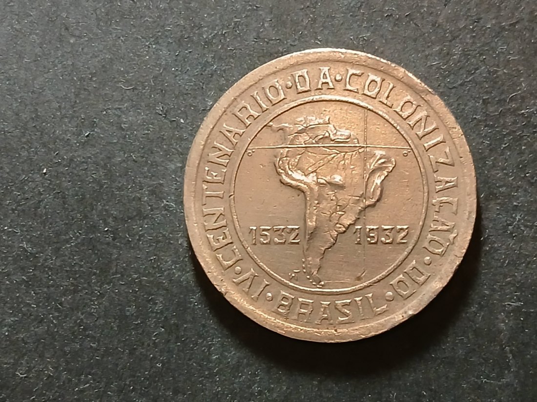  Brasilien - 400 Reis 1932   