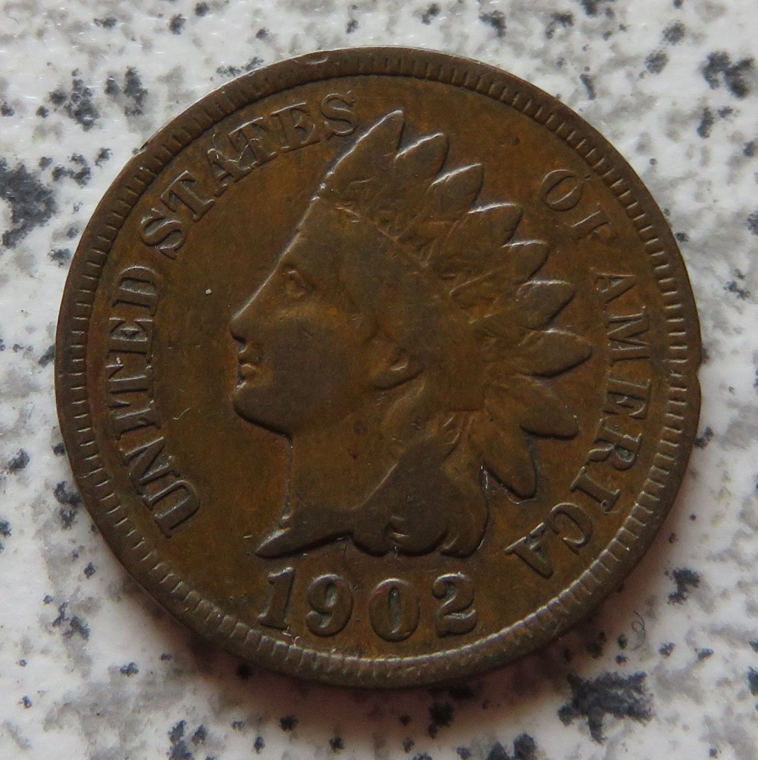 USA Indian Head Cent 1902   