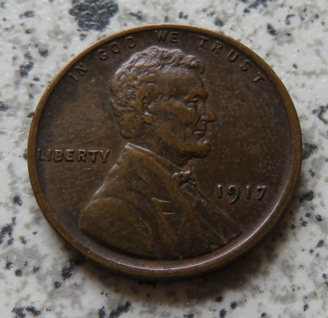  USA Lincoln Cent 1917   
