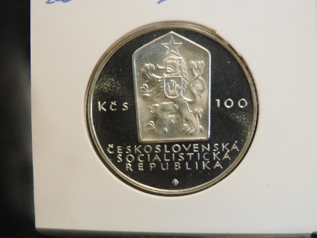  CZECHOSLOVAKIA 100 KORUN 1983.GRADE-PLEASE SEE PHOTOS.   