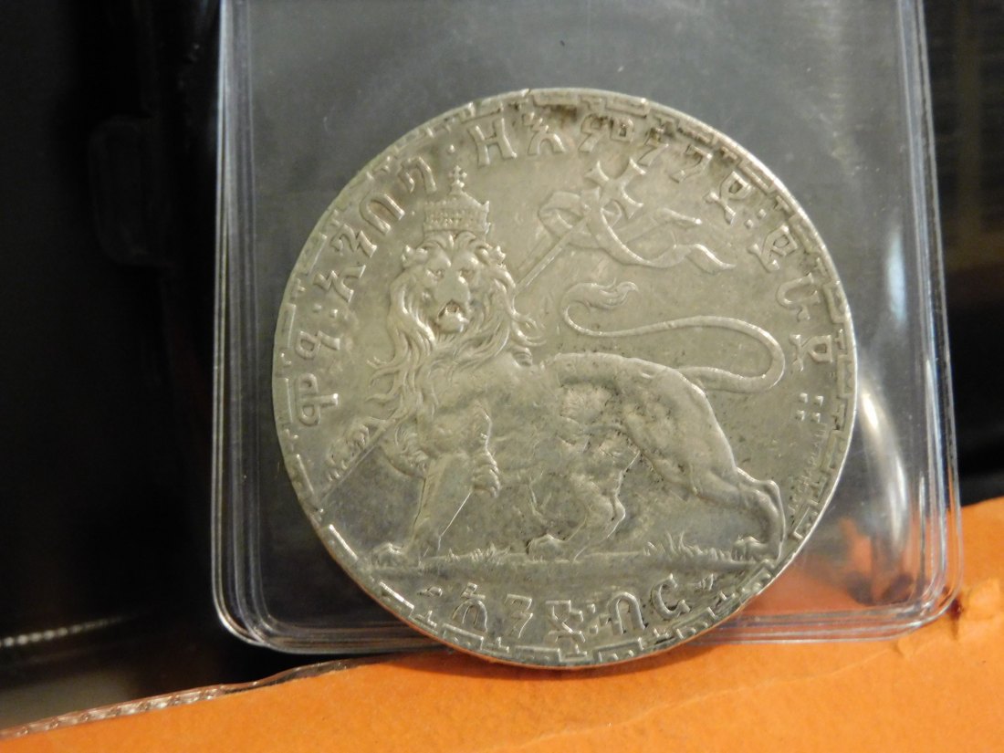  ETHIOPIA 1 BIRR 1895.GRADE-PLEASE SEE PHOTOS.   