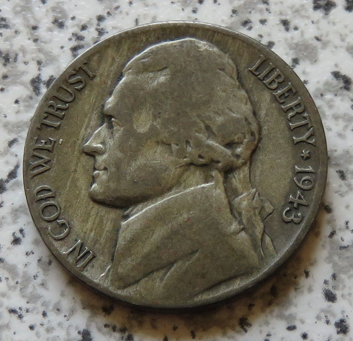  USA 5 Cents 1943 D   