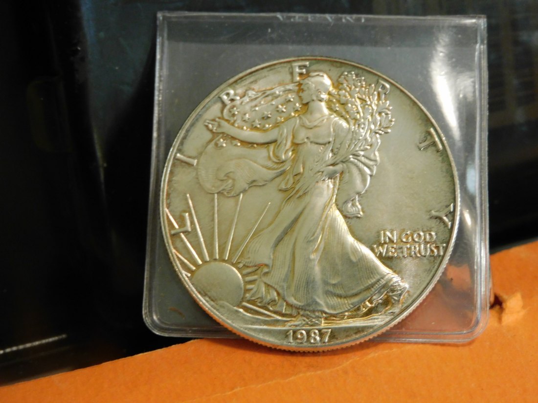 USA 1 DOLLAR 1987.GRADE-PLEASE SEE PHOTOS.