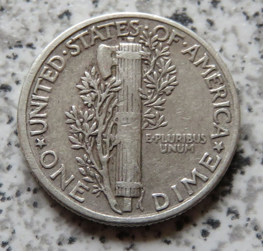  USA 10 Cents 1945 / USA 1 Dime 1945   