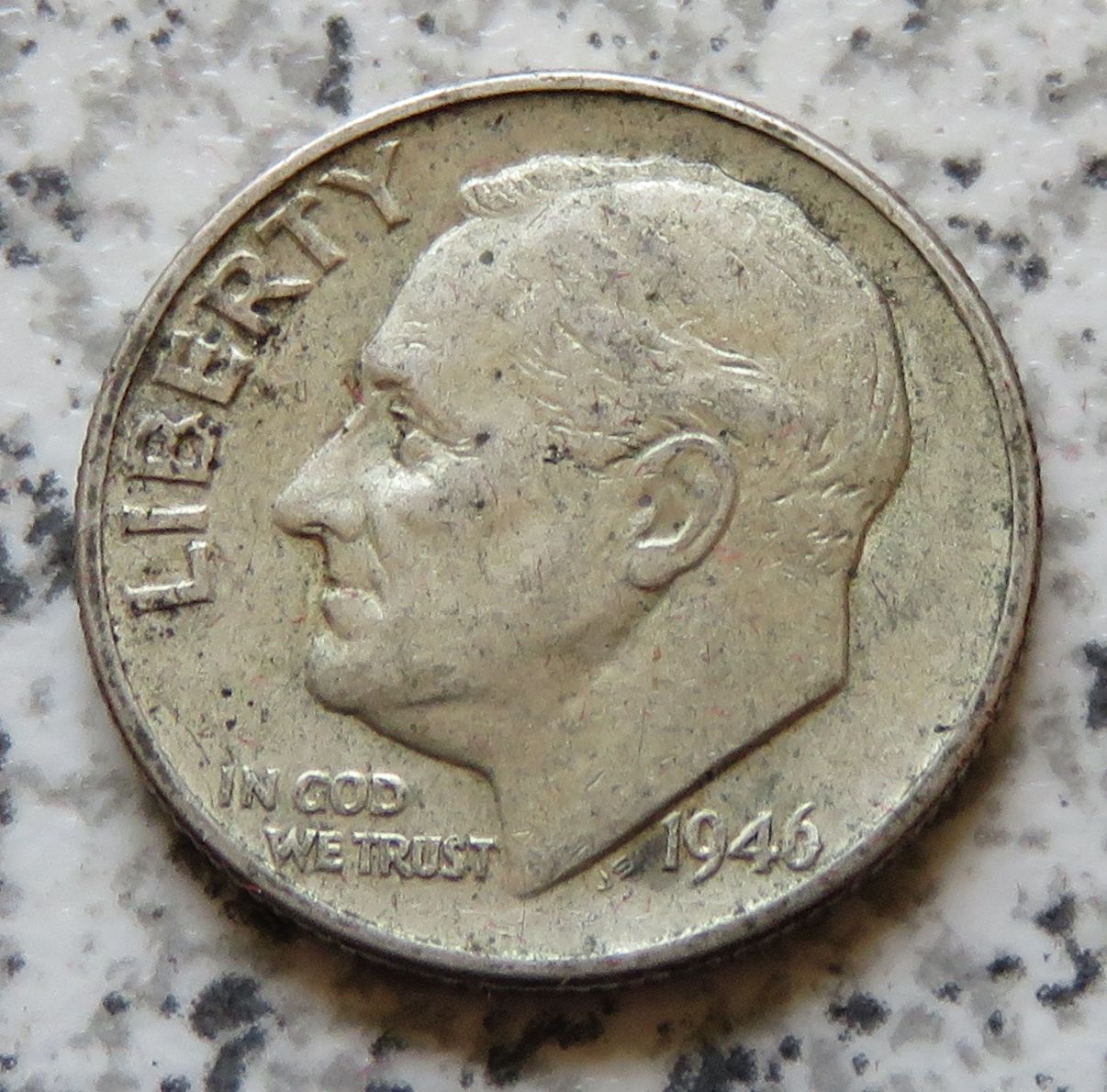  USA 10 Cents 1946 / USA 1 Dime 1946   