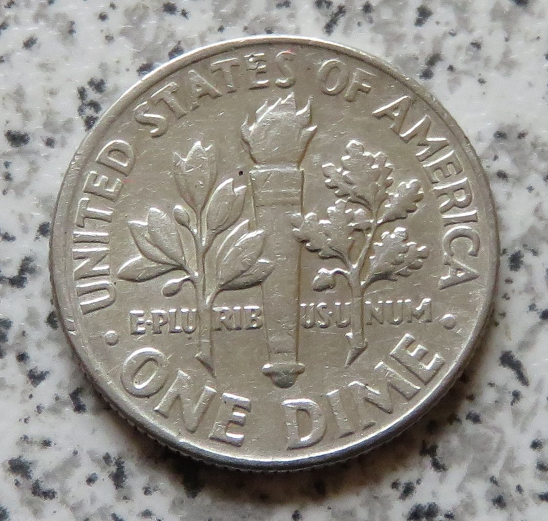  USA 10 Cents 1964 / USA 1 Dime 1964   