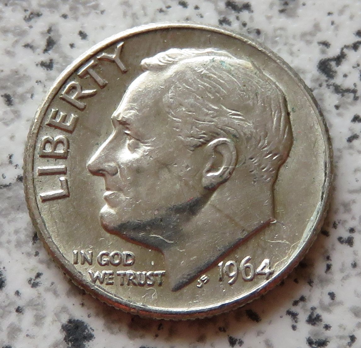  USA 10 Cents 1964 D / USA 1 Dime 1964 D   