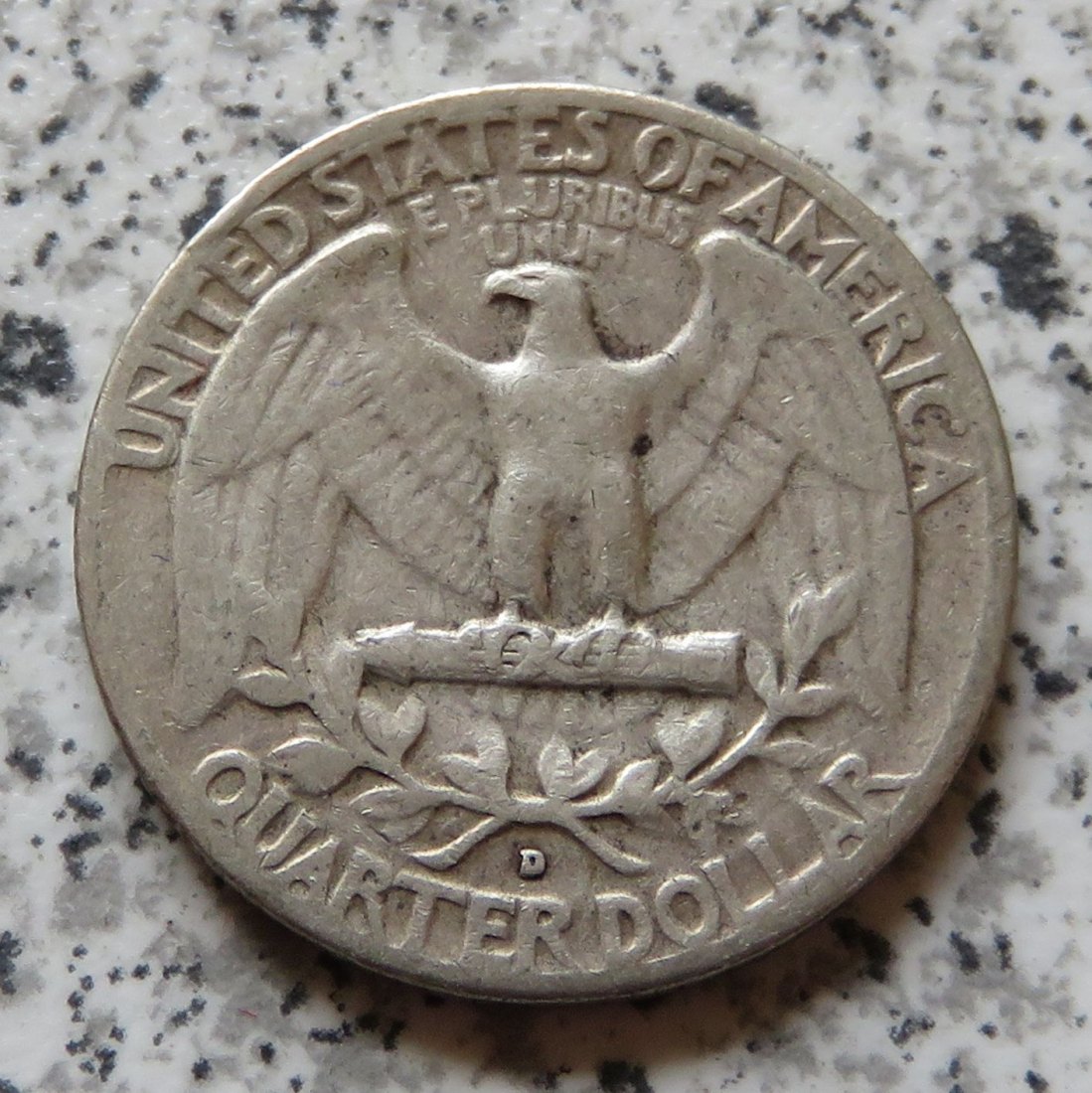  USA Quarter Dollar 1953 D / USA 25 Cents 1953 D   