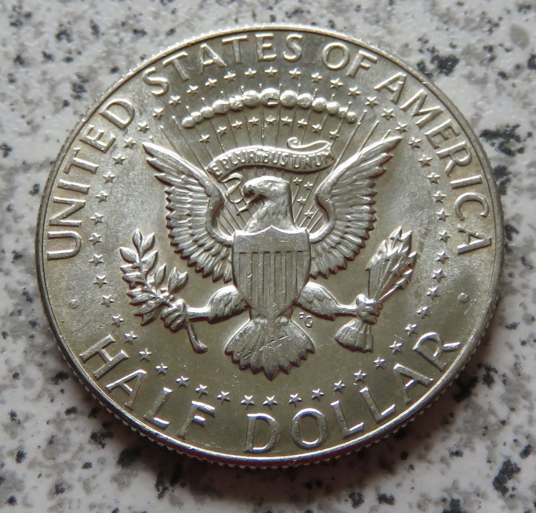  USA 1/2 Dollar 1969 D / Kennedy half Dollar 1969 D   