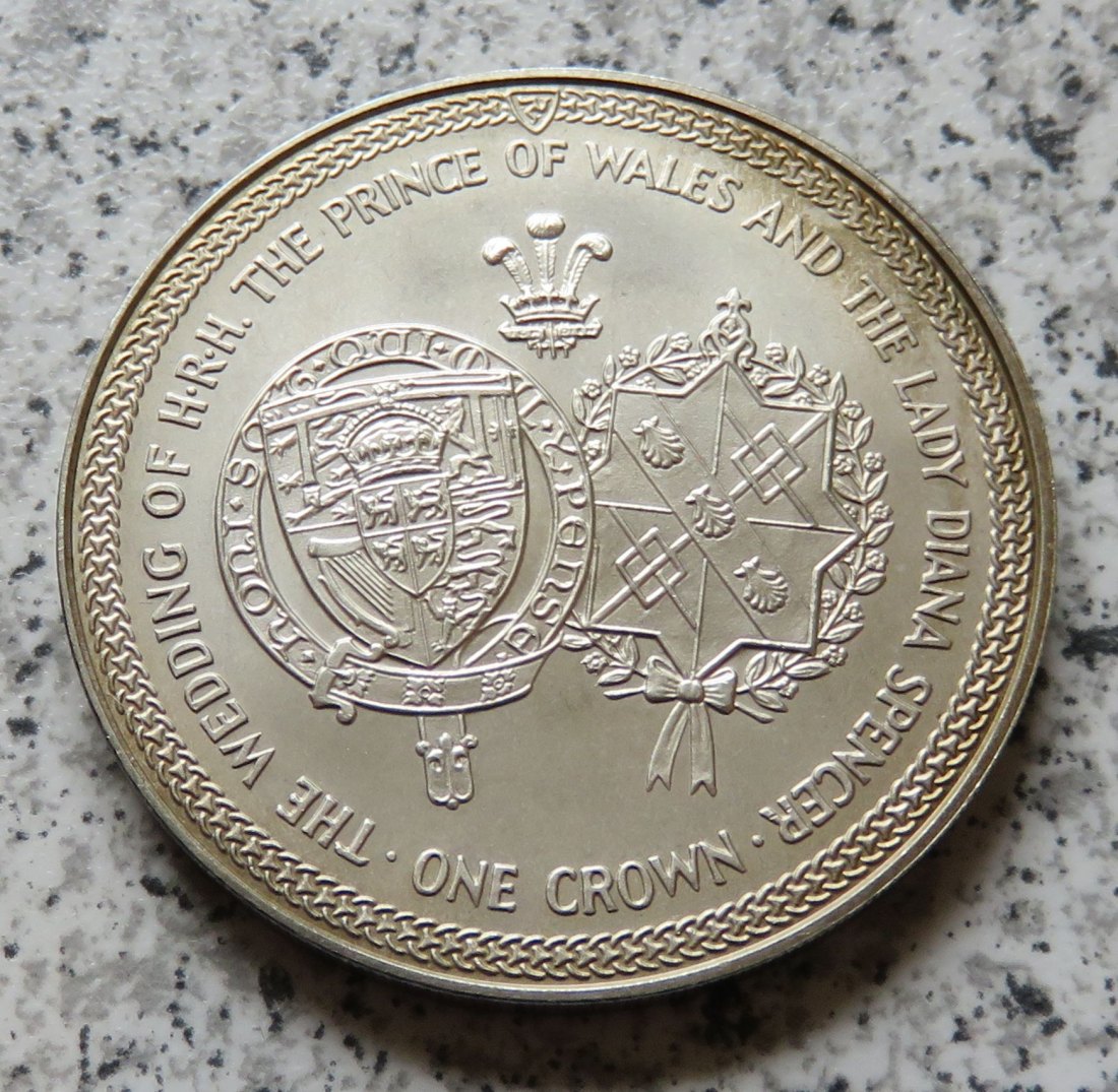 Isle of Man 1 Crown 1981   
