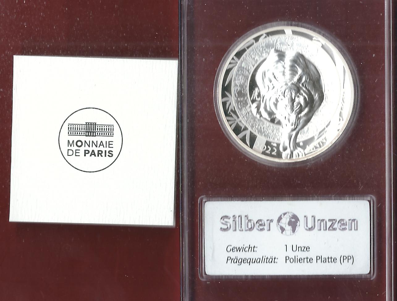  Welt Silberunzen 20 Euro 2022 2022 Proof Münzenankauf Koblenz Frank Maurer AI675   