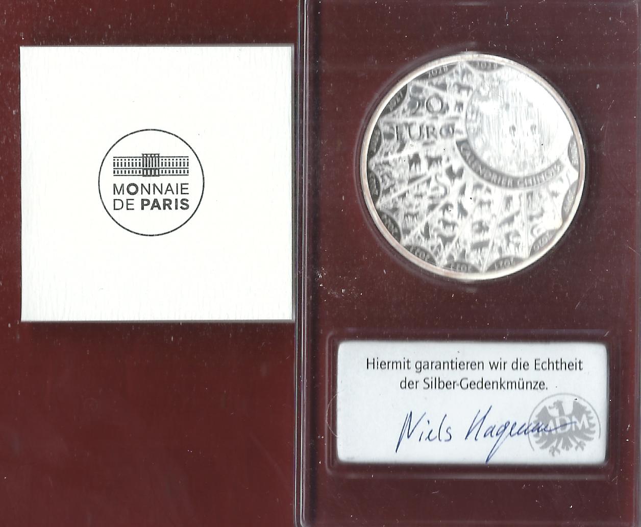  Welt Silberunzen 20 Euro 2022 2022 Proof Münzenankauf Koblenz Frank Maurer AI675   
