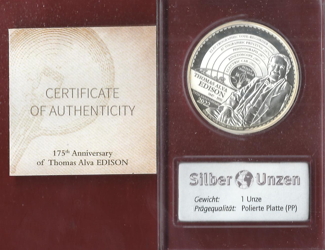  Welt Silberunzen 5 D.Barbados 2022 Proof Münzenankauf Koblenz Frank Maurer AI676   